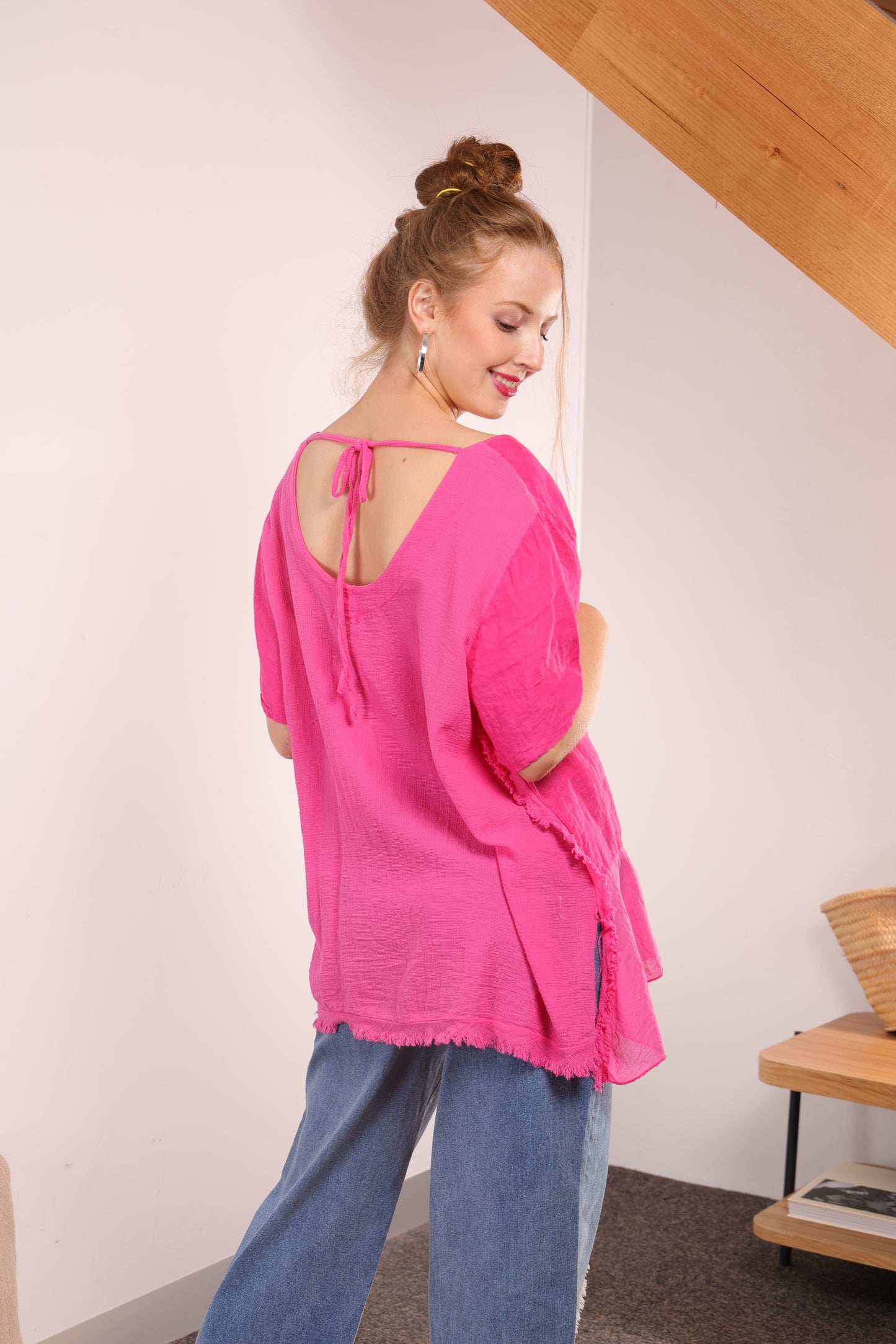 LINEN TOP