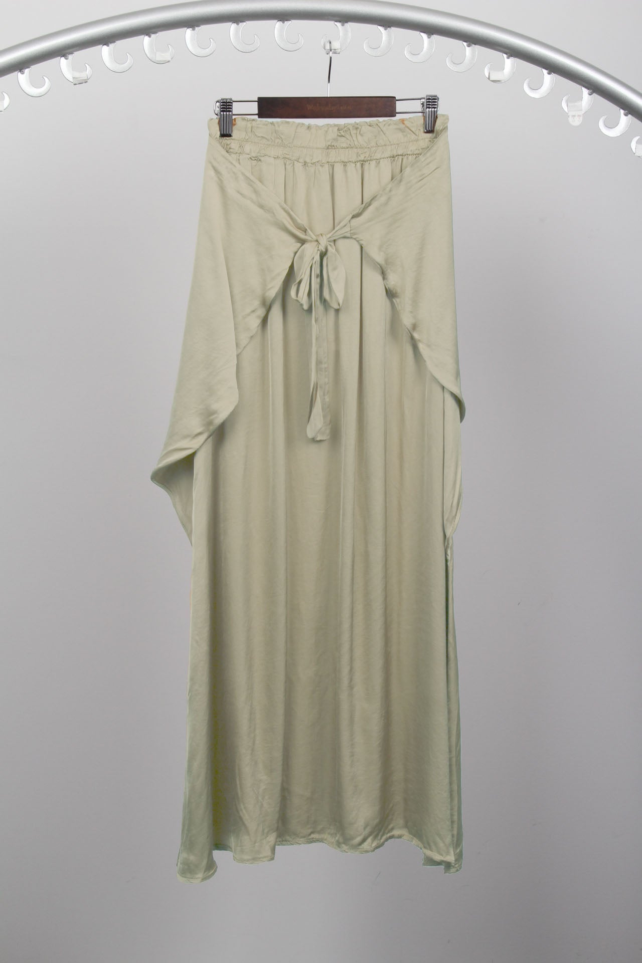 SILK WRAP SKIRT