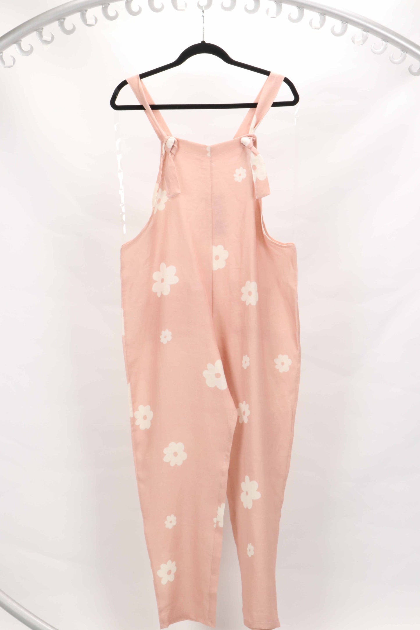 LINEN BIB PANTS