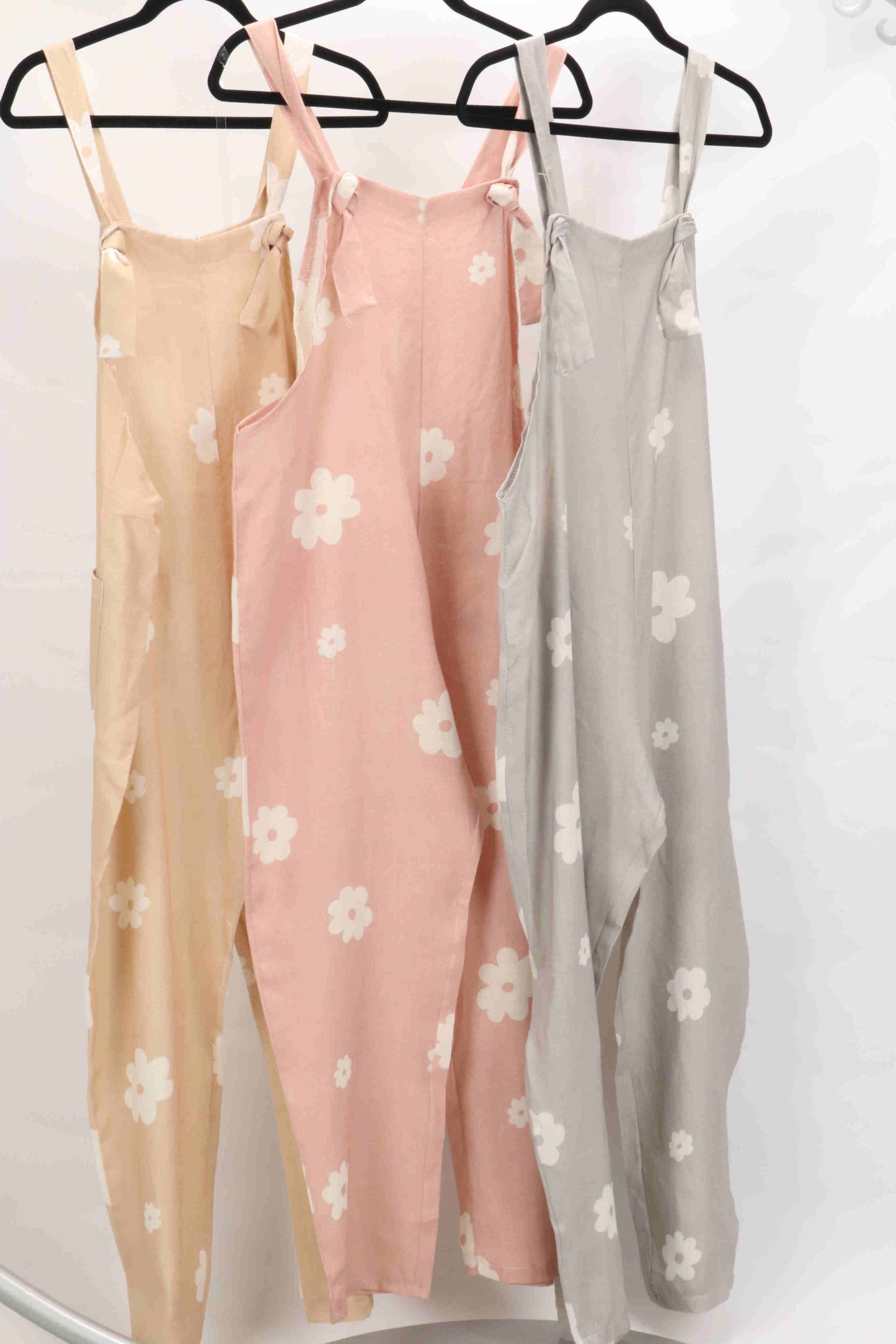 LINEN BIB PANTS