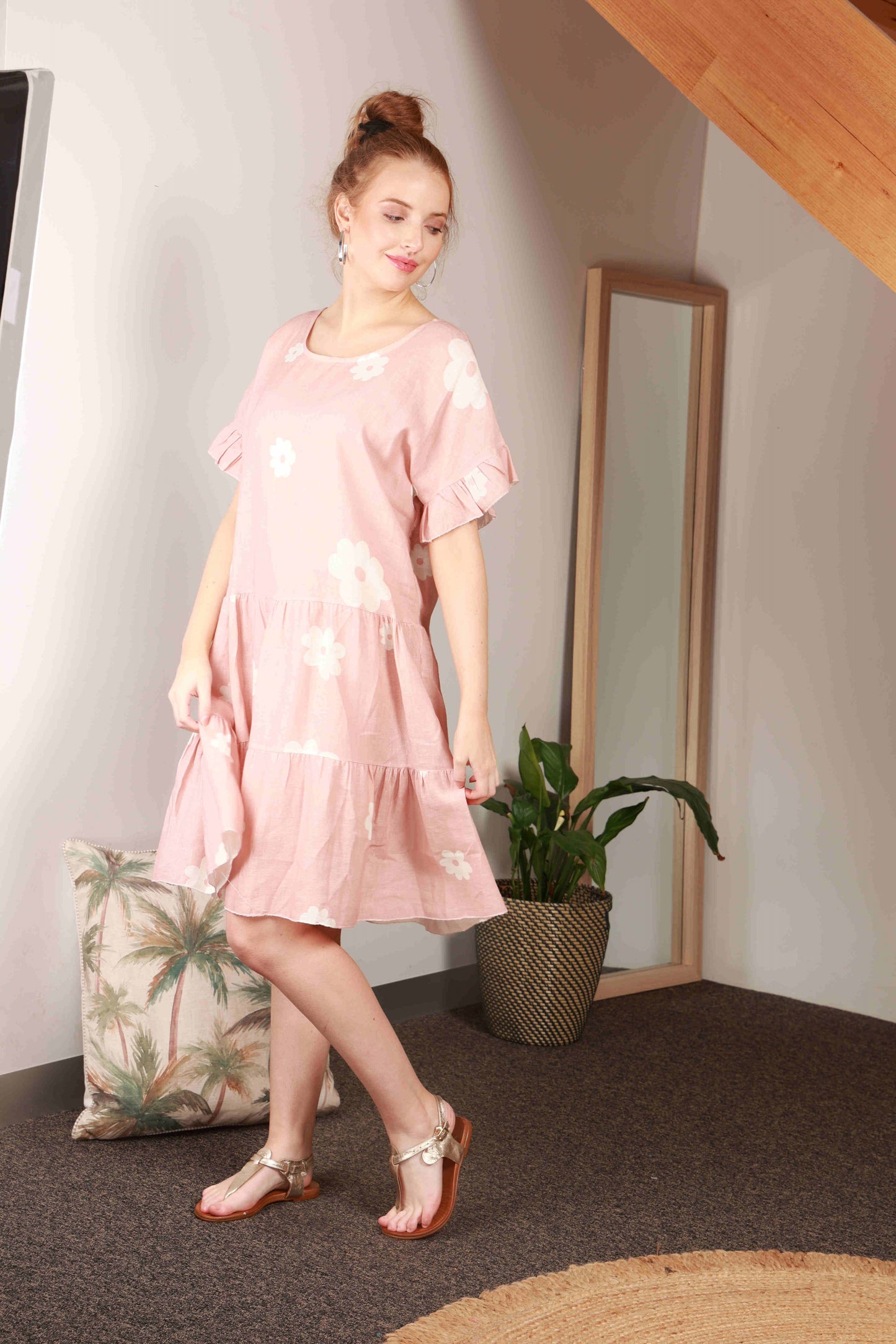 LINEN DRESS