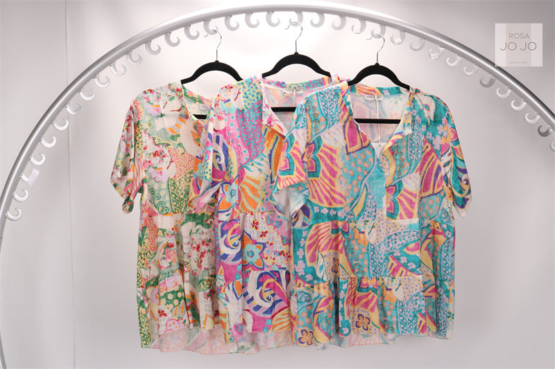 LINEN & COTTON TOP
