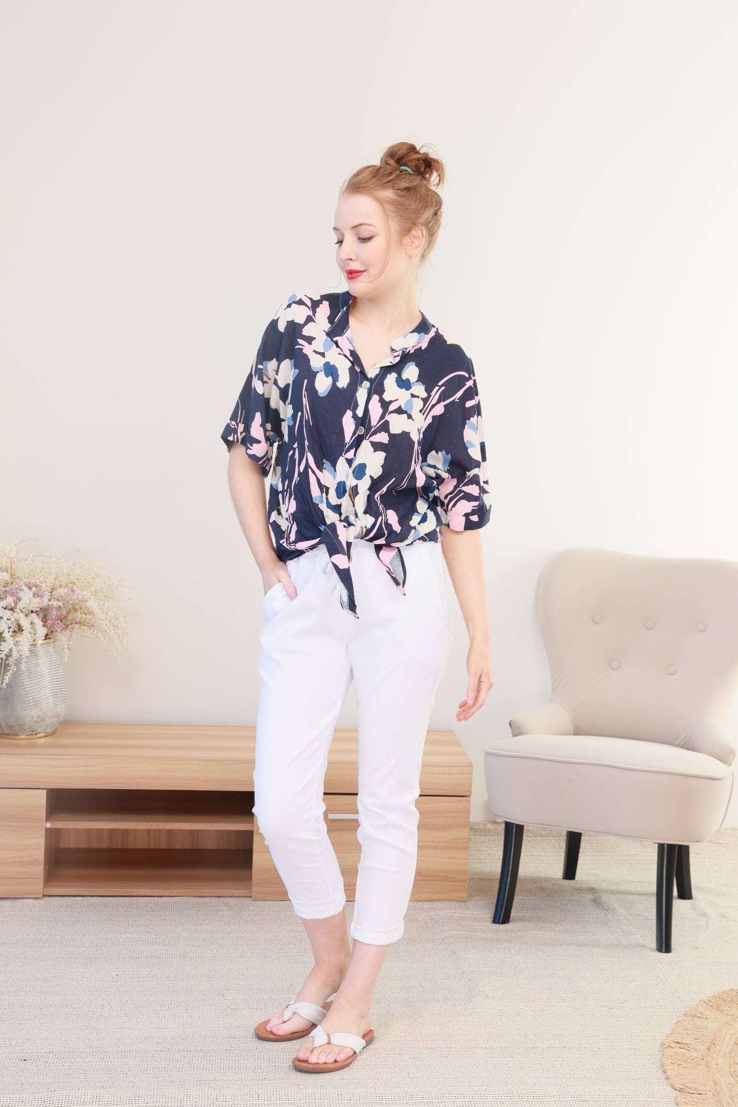 LINEN & COTTON TOP