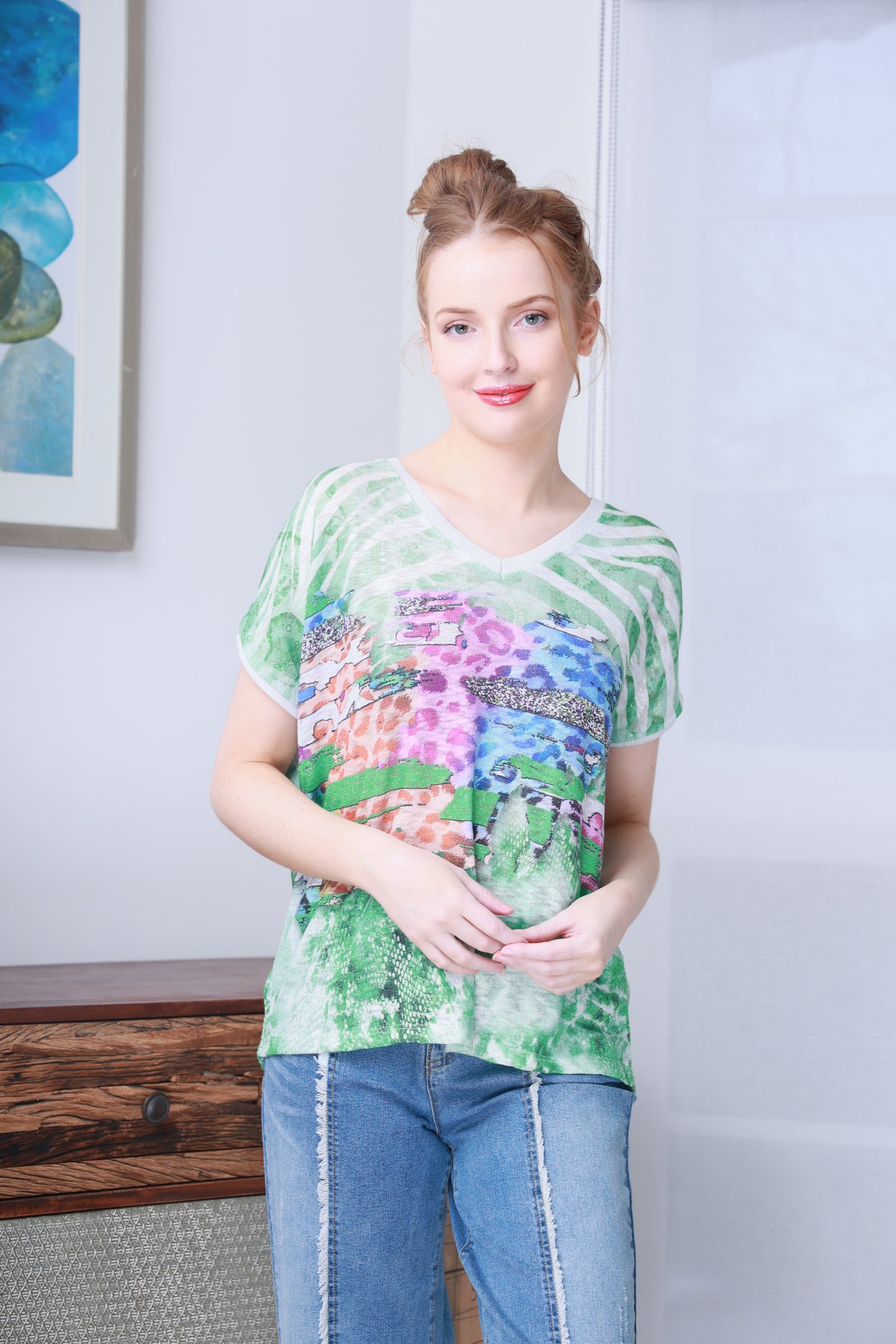 FLORAL TOP