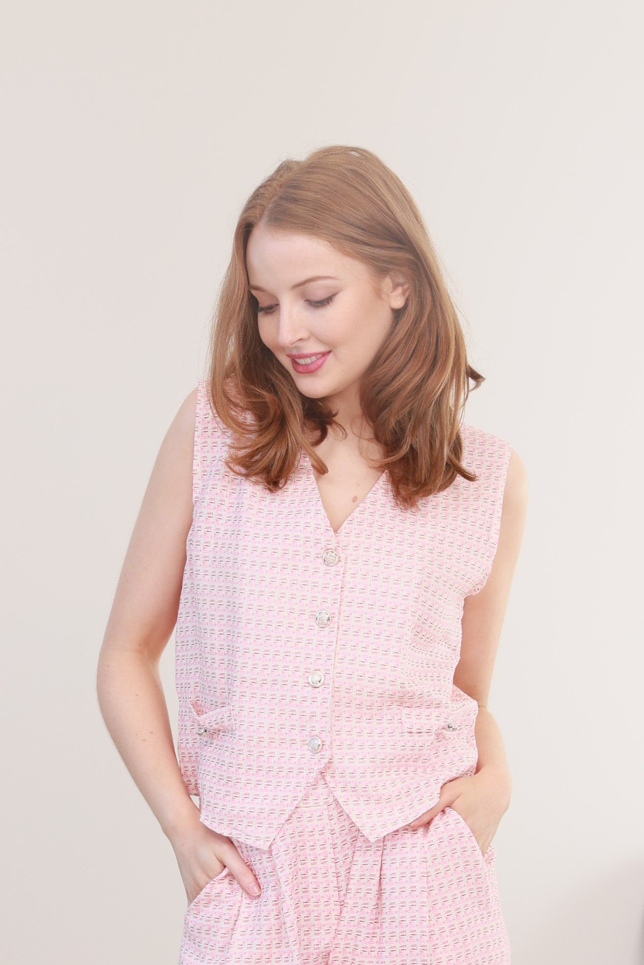 COTTON & LINEN VEST