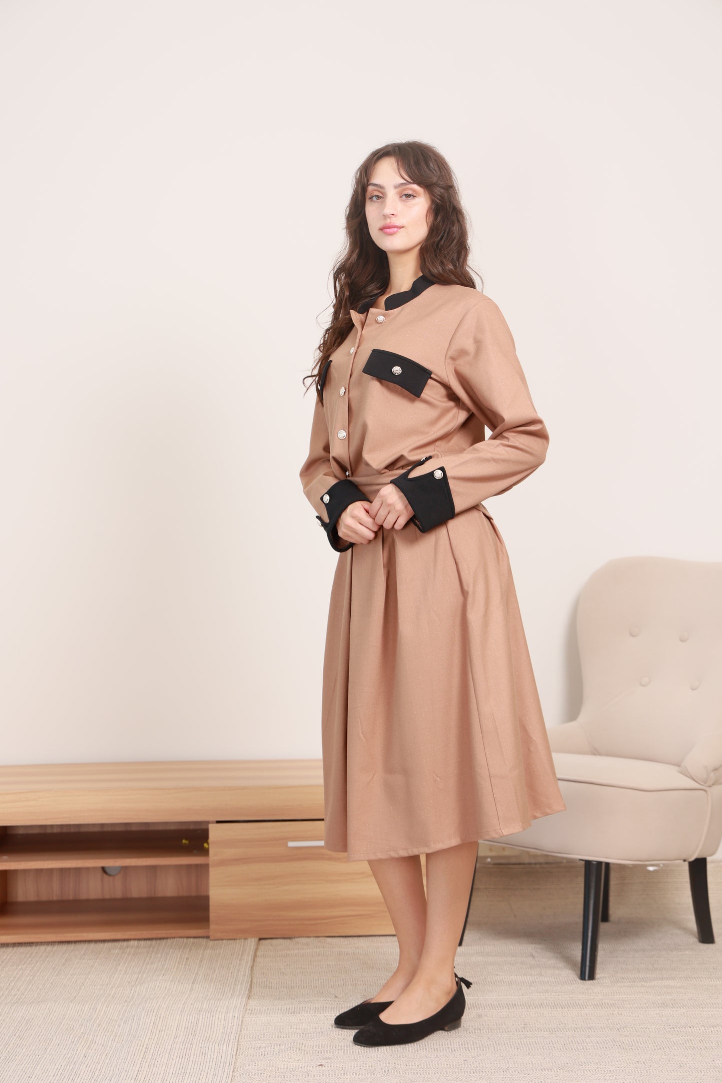 VISCOSE SKIRT