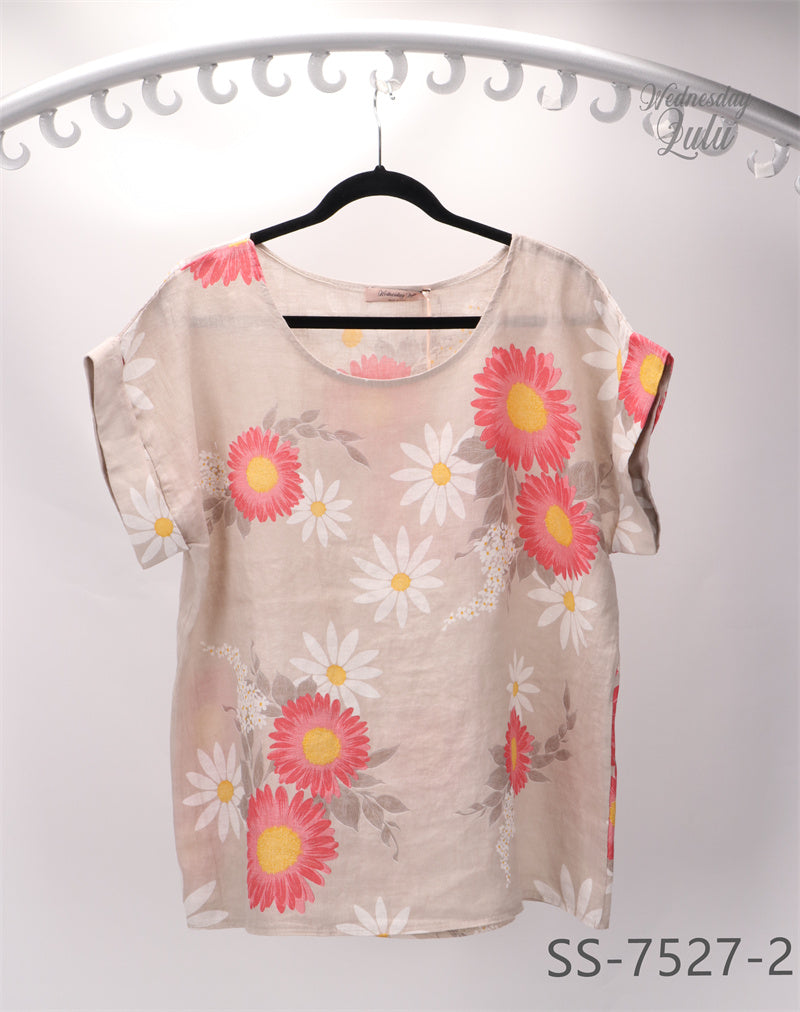 LINEN TOP