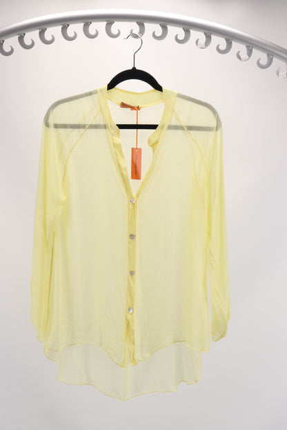 Silk Button Through Blouse
