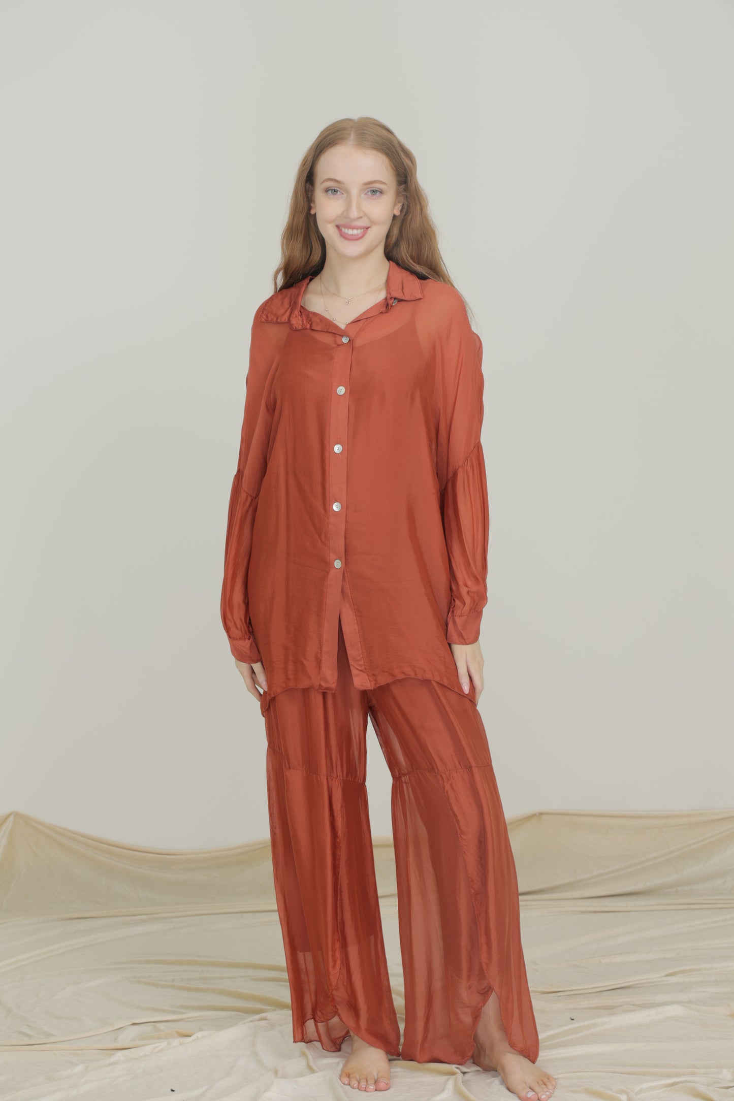SILK PANTS