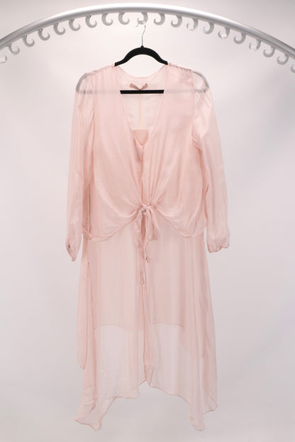 SILK LONG JACKET