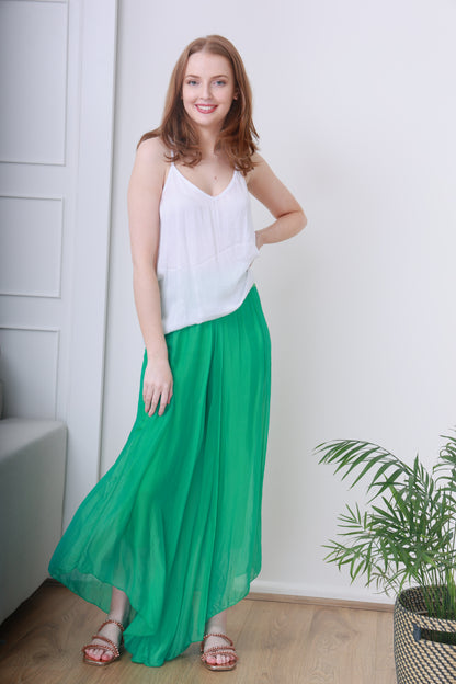 SILK PANTS