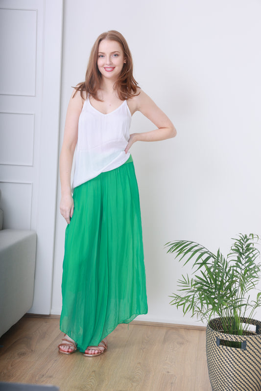 SILK PANTS