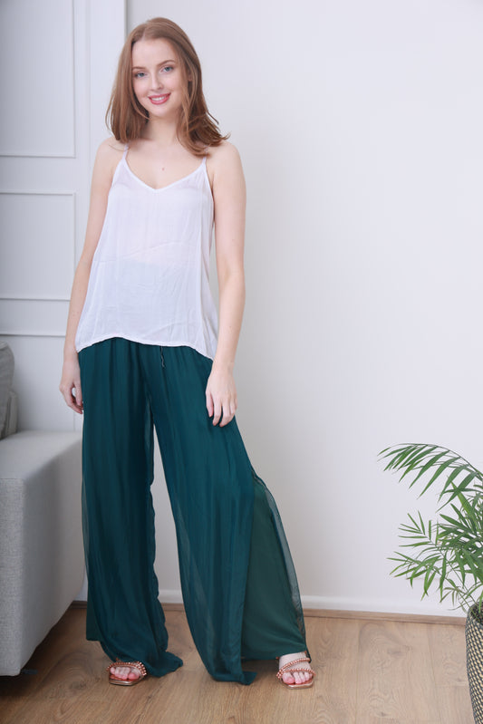 SILK PANTS
