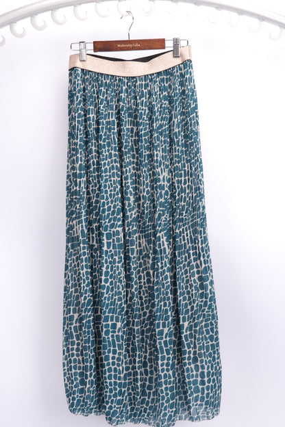 POLYESTER SKIRT