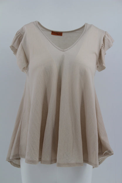 SLEEVELESS VISCOSE TOP