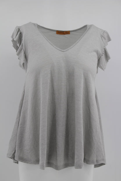 SLEEVELESS VISCOSE TOP