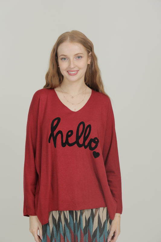 VISCOSE & WOOL TOP