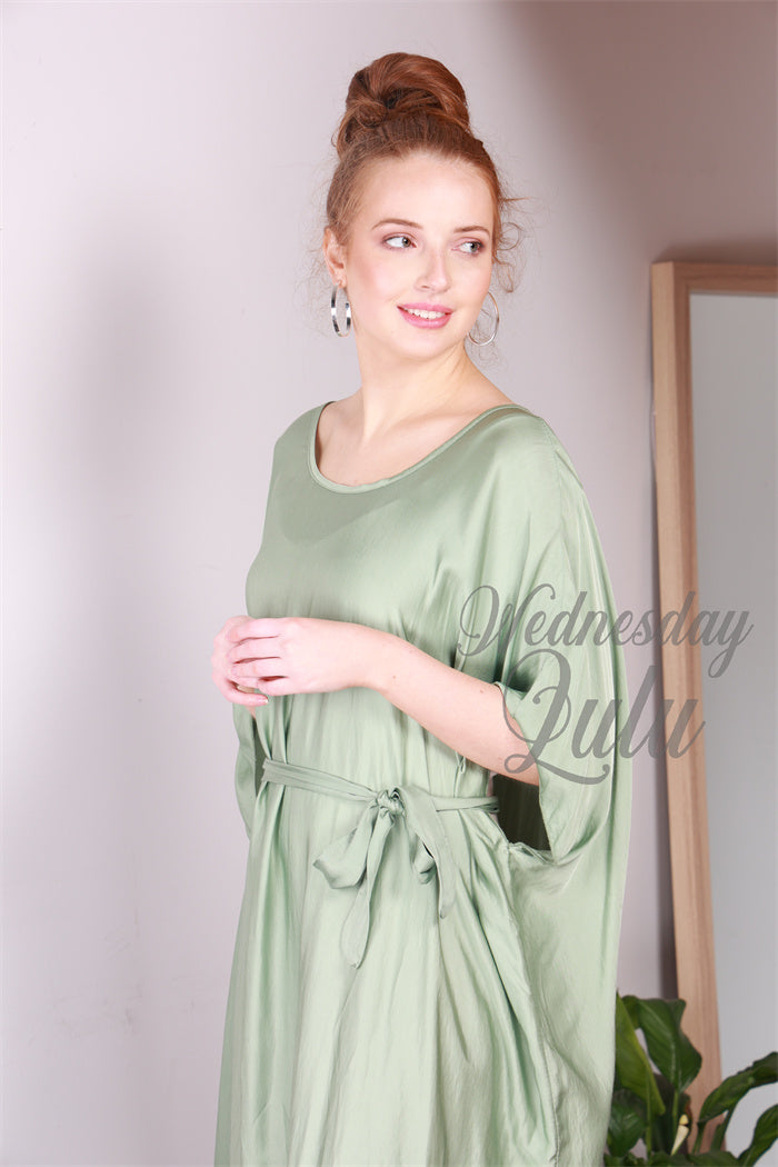 VISCOSE & SILK DRESS