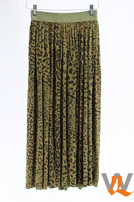 ANIMAL PRINT SKIRT