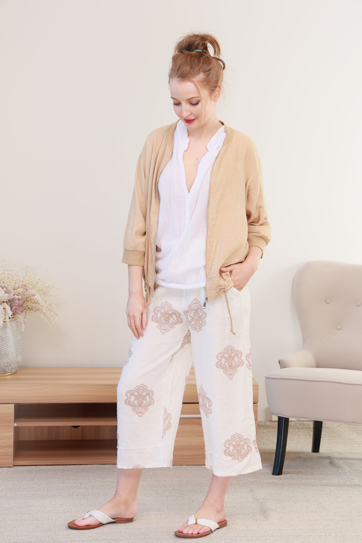 LINEN PANTS