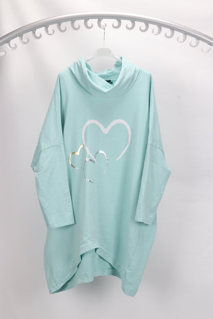 COTTON LONG TOP