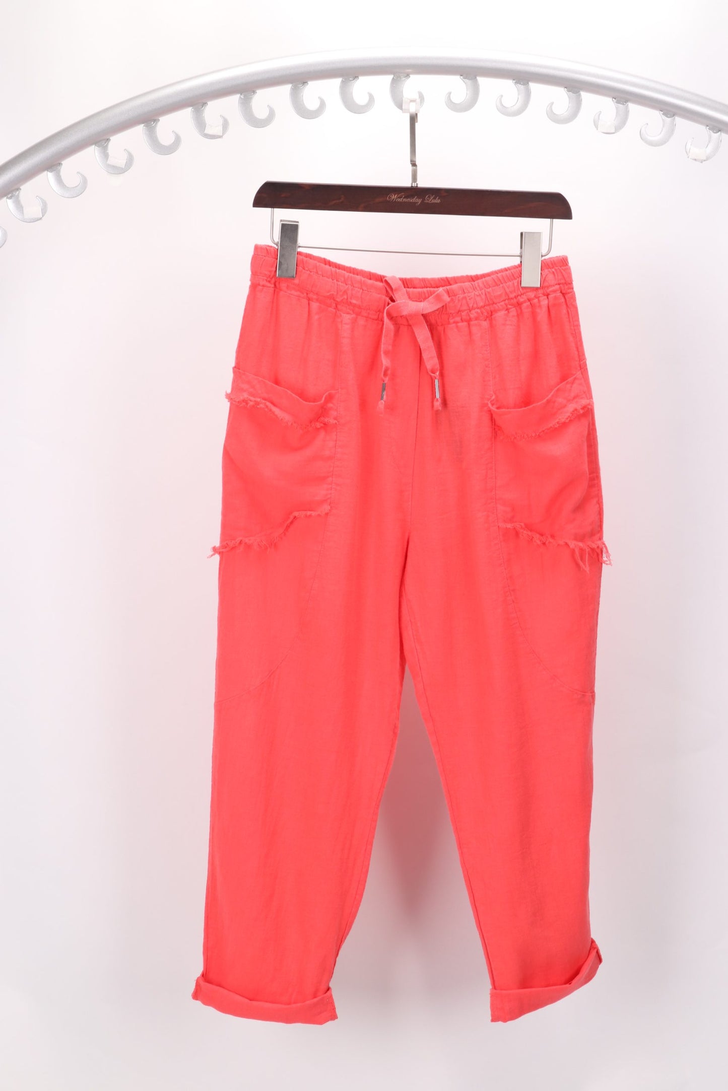 COTTON & LINEN PANTS