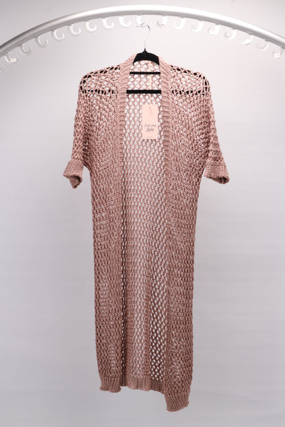 KNITTED LONG JACKET