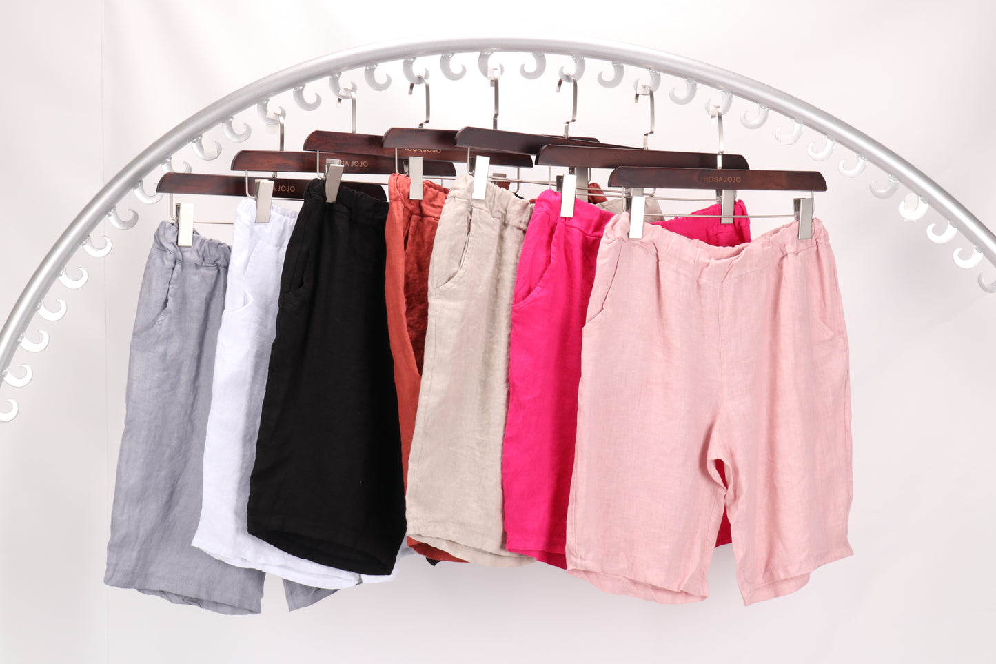 LINEN SHORTS