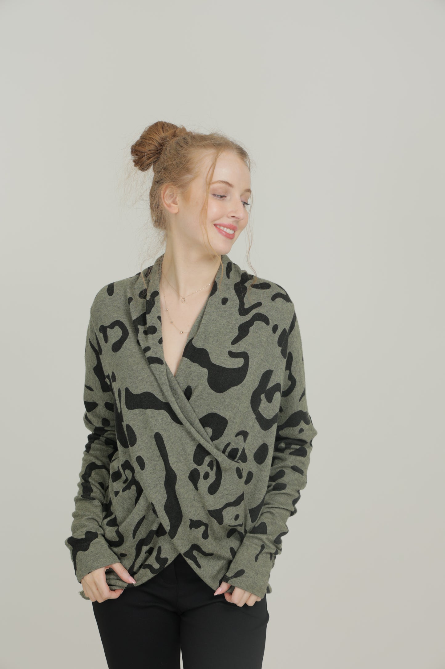 WOOL BLEND TOP