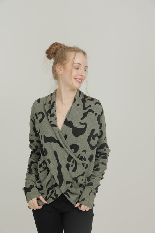 WOOL BLEND TOP
