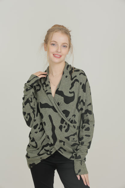 WOOL BLEND TOP
