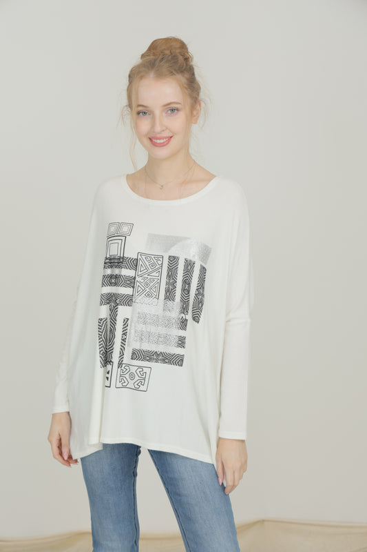 WOOL BLEND TOP