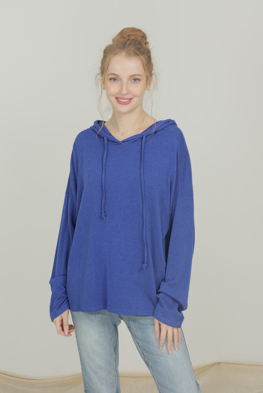 WOOL BLEND HOODIE