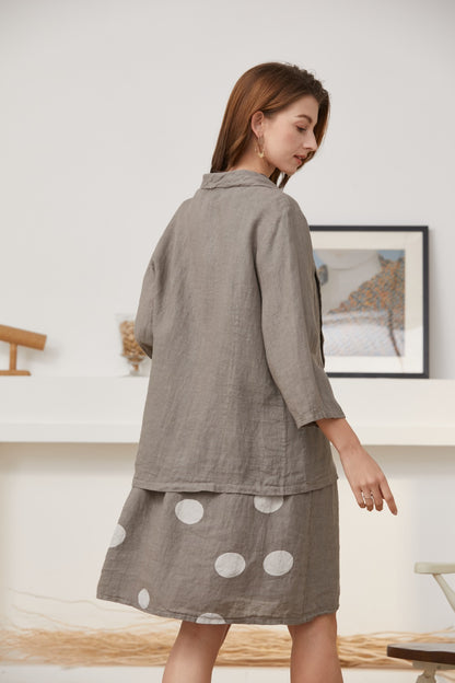 LINEN TOP