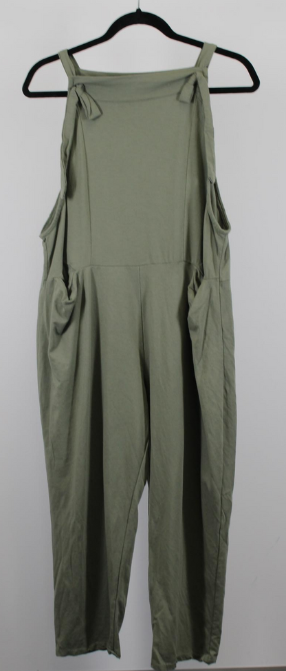 COTTON BIB PANTS