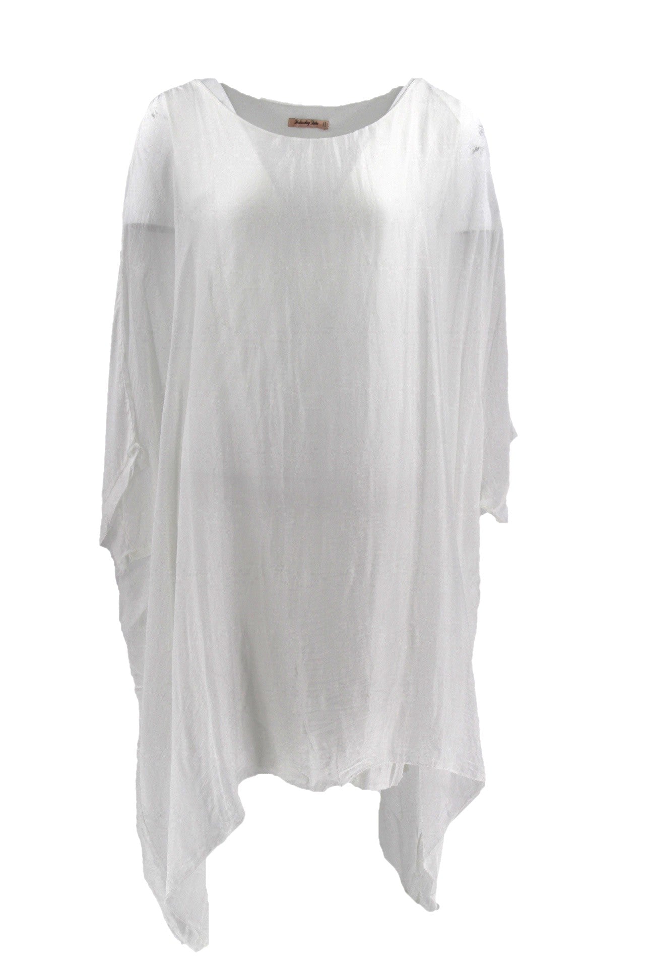 3/4 SLEEVE  SILK BLOUSE
