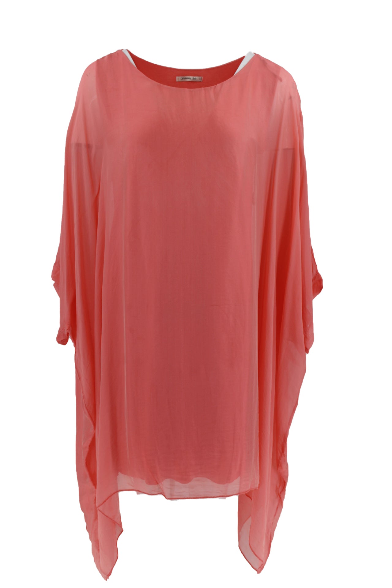 3/4 SLEEVE  SILK BLOUSE