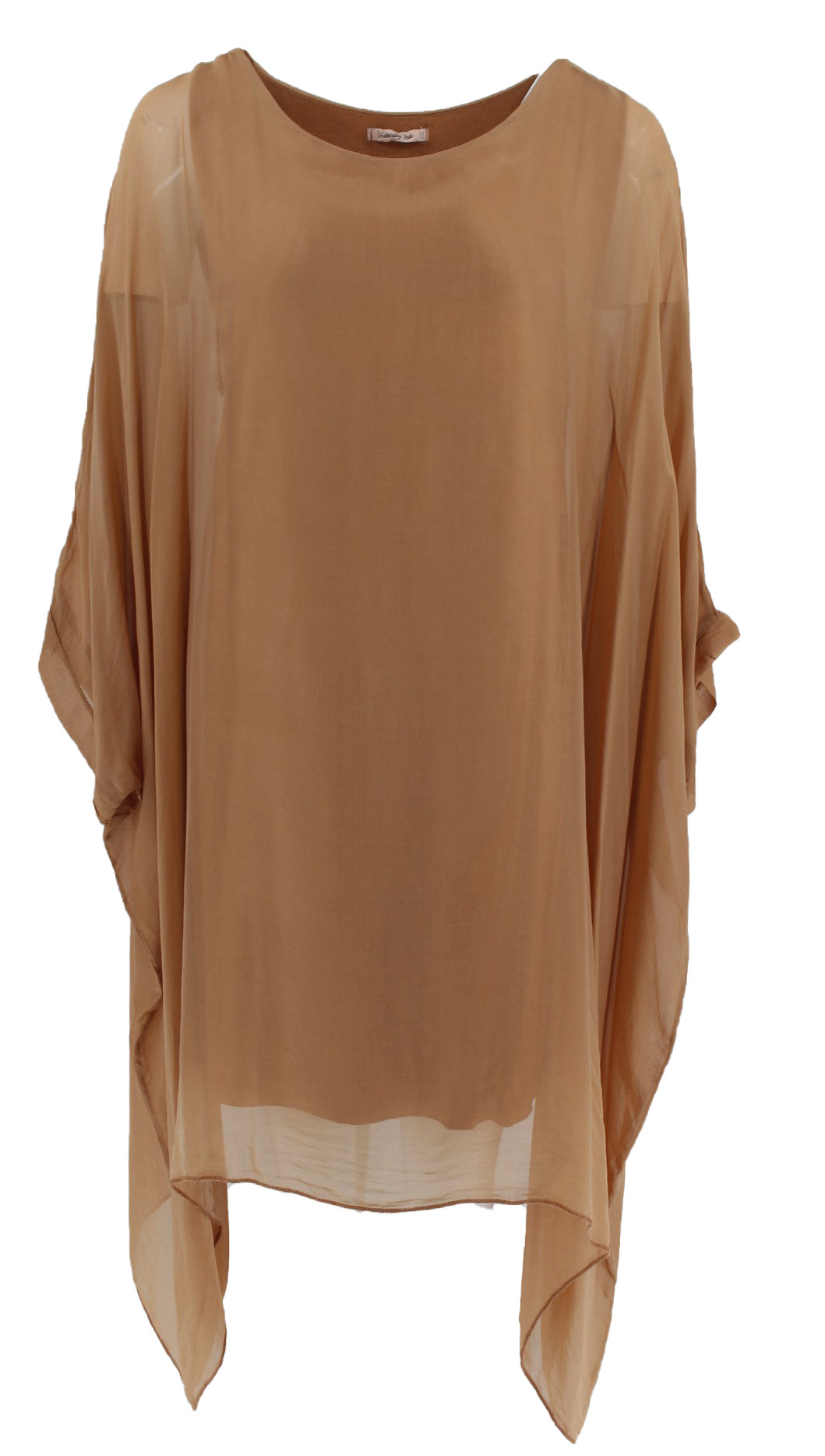 3/4 SLEEVE  SILK BLOUSE