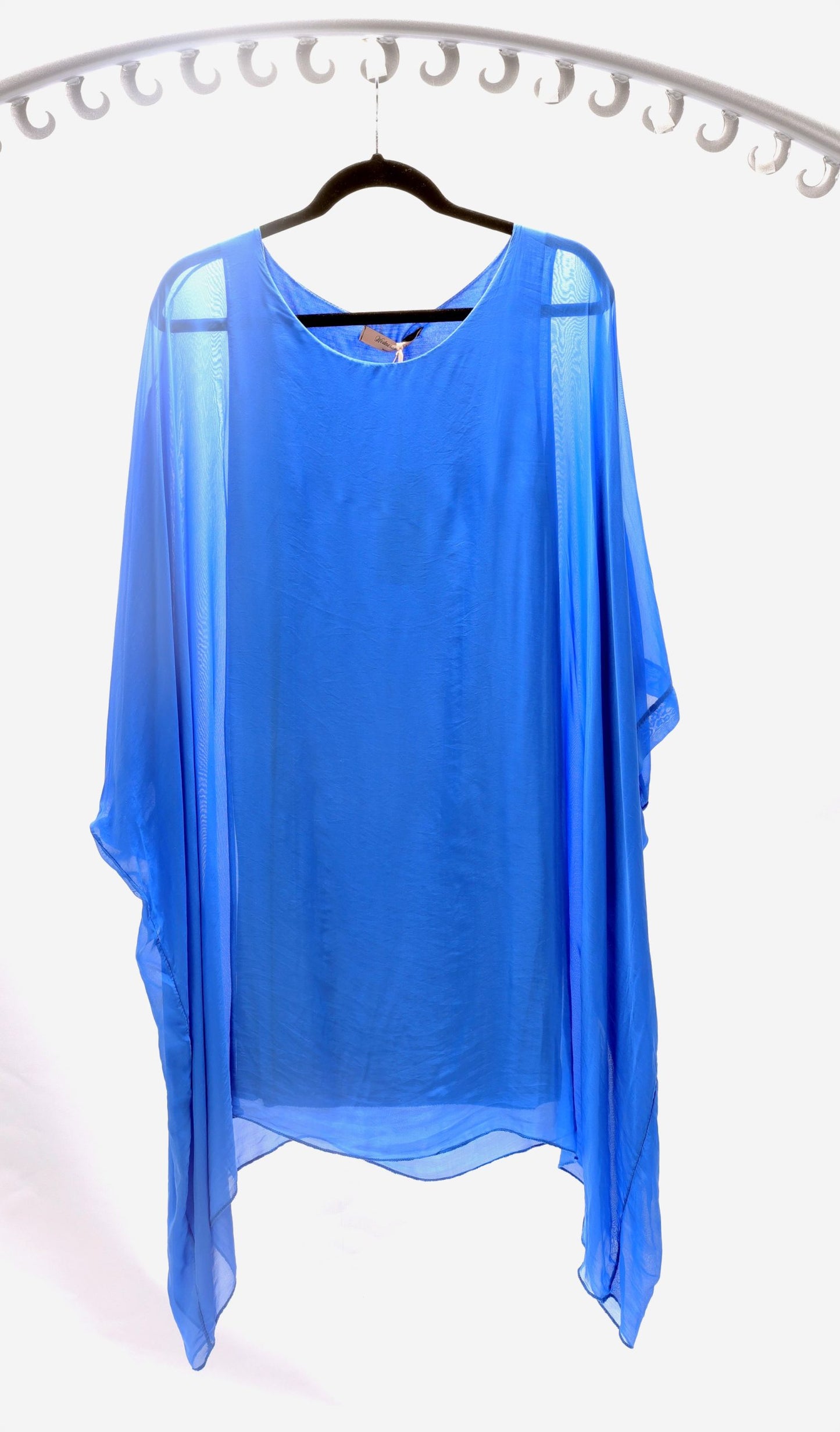 3/4 SLEEVE  SILK BLOUSE