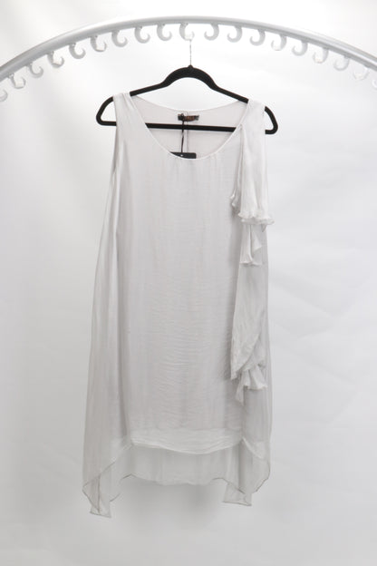 LONG SILK TOP