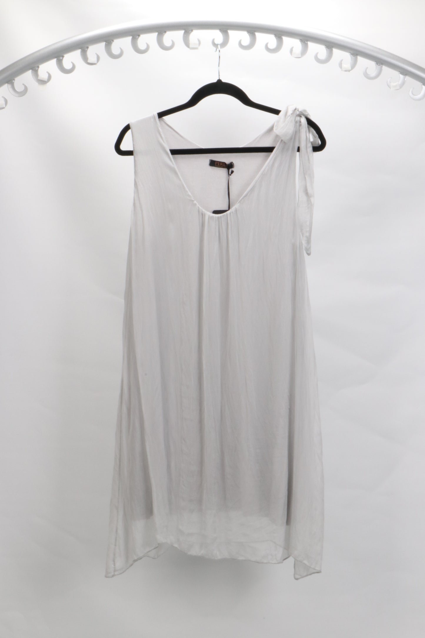 LONG SILK TOP