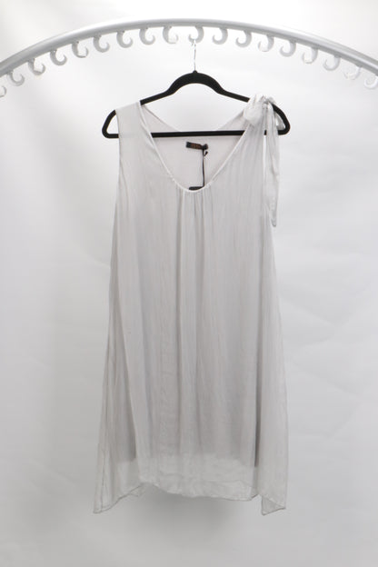 LONG SILK TOP