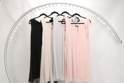 LONG SILK TOP