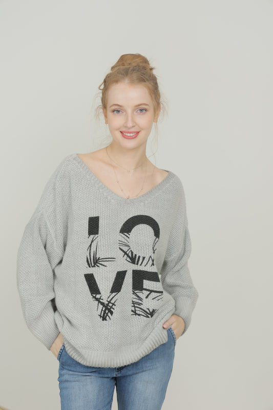 WOOL BLEND SWEATER