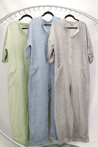 LINEN JUMPSUIT