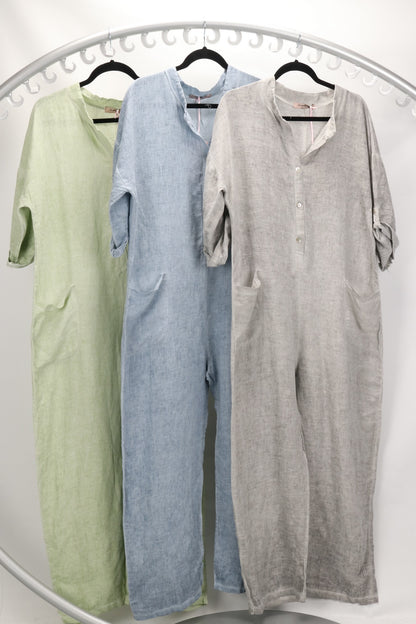 LINEN JUMPSUIT