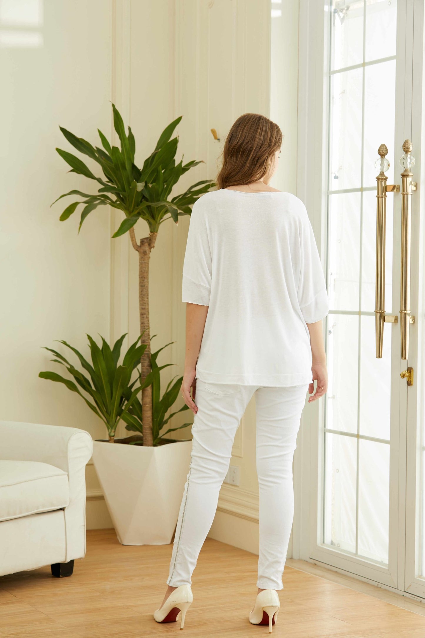 COTTON & LINEN TOP