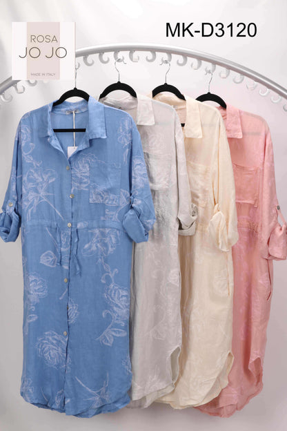 LINEN & COTTON DRESS