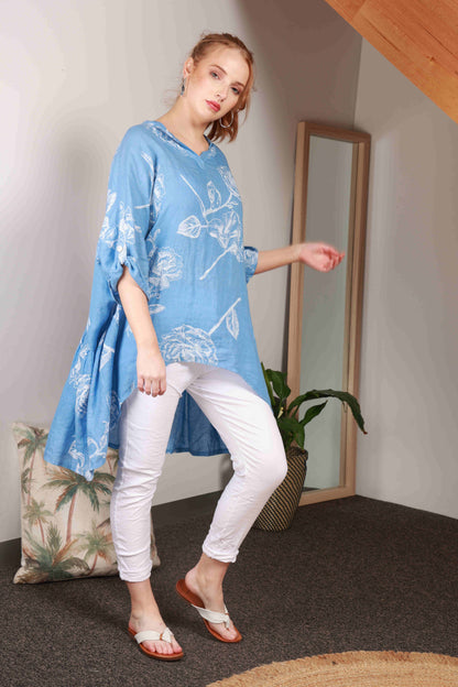 LINEN TOP
