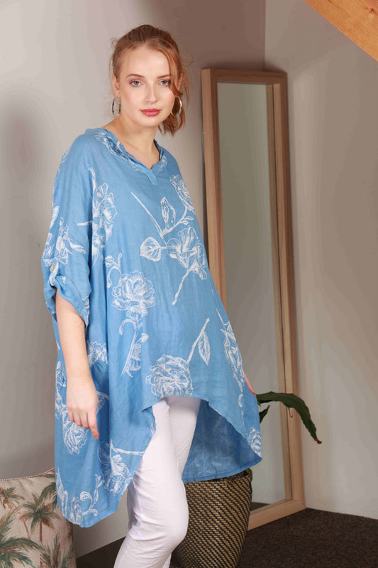 LINEN TOP